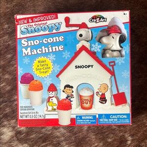 Snoopy Sno-Cone Machine by - Red and White